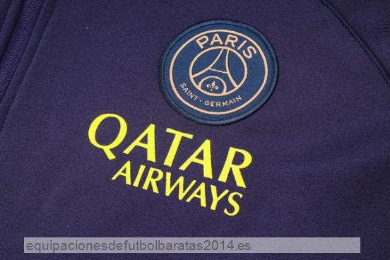 Nuevo Conjunto Completo Chaqueta Con Capucha Paris Saint Germain 23/24 Purpura Baratas